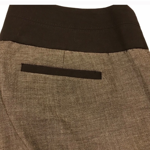NEW Express Editor Tweed Pants Grey Black 0 Short - Picture 2 of 2